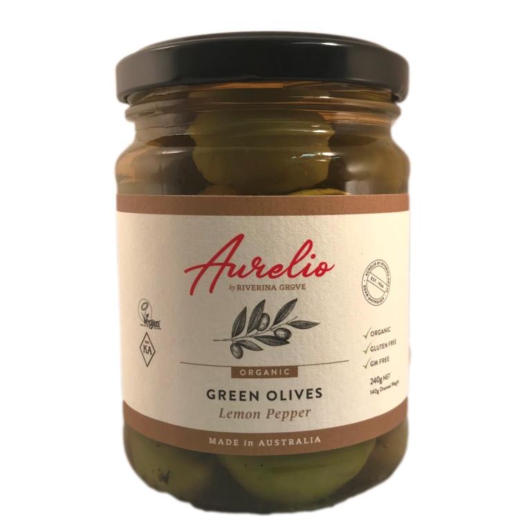 aurelio green olives