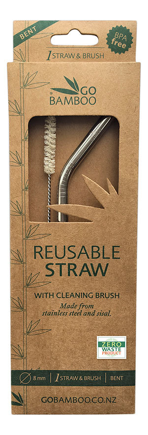 go bamboo reusable straw