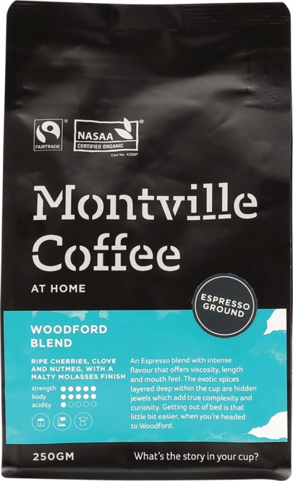 montville coffee woodford blend