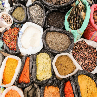 Sauce, Oil, Salt & Spice