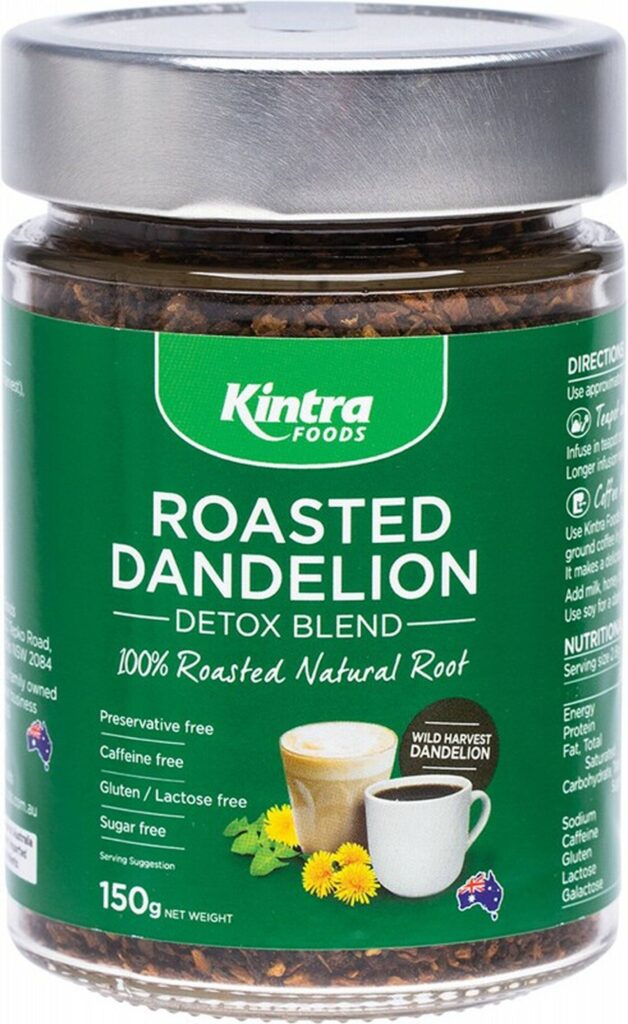 Kintra Foods Roasted Dandelion Caffeine Free Coffee Substitute 150g